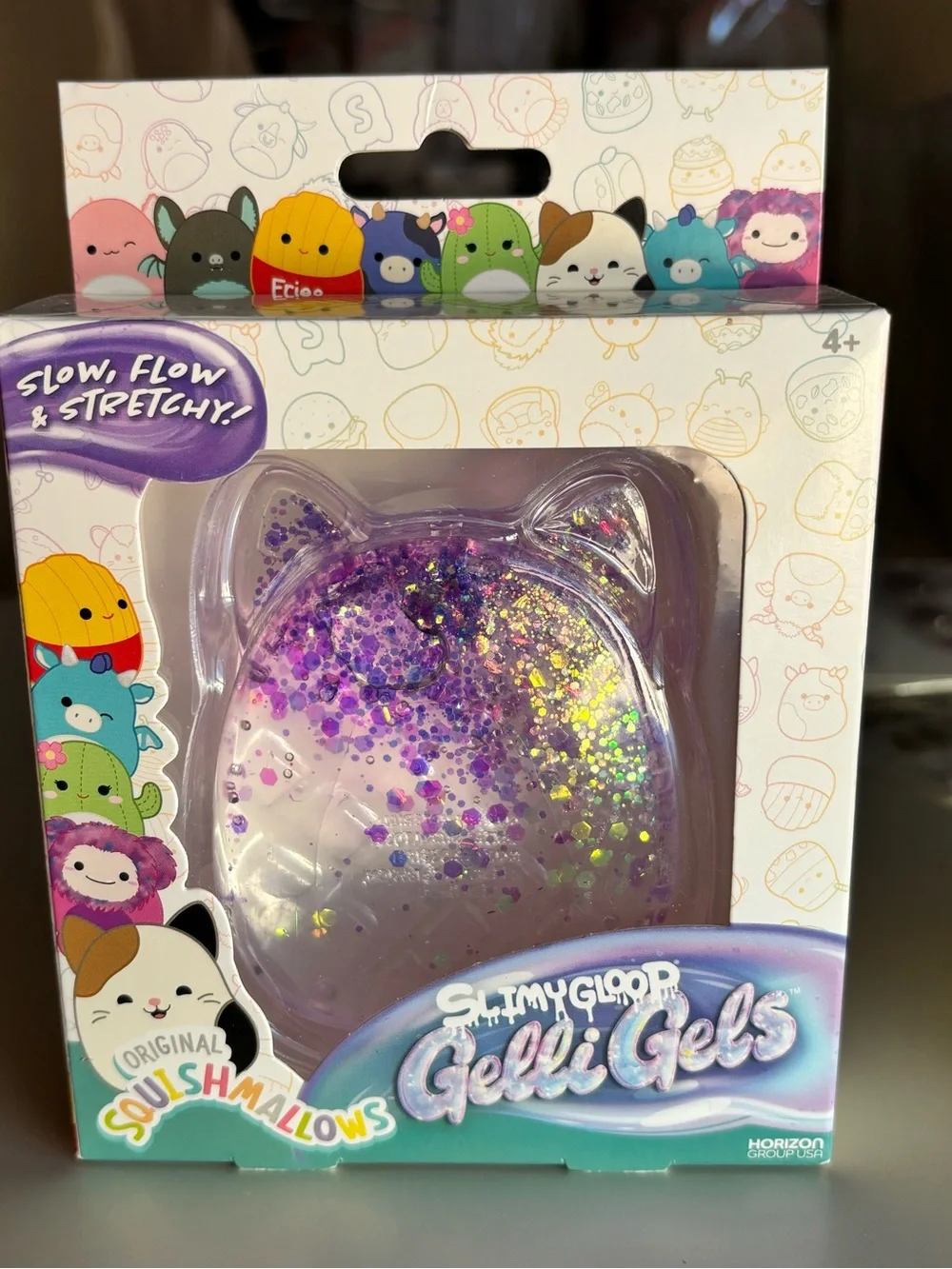 BRAND NEW SQUISHMALLOW Slimy Gloop Gelli Gels Glitter Stretchy Slime